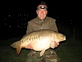 Tim Wilkes, 14-17th Sep<br />France, 39lb mirror